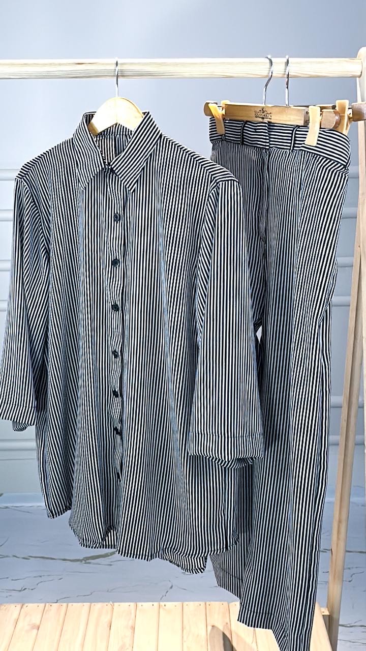 Hypnotic Stripes Coord Set