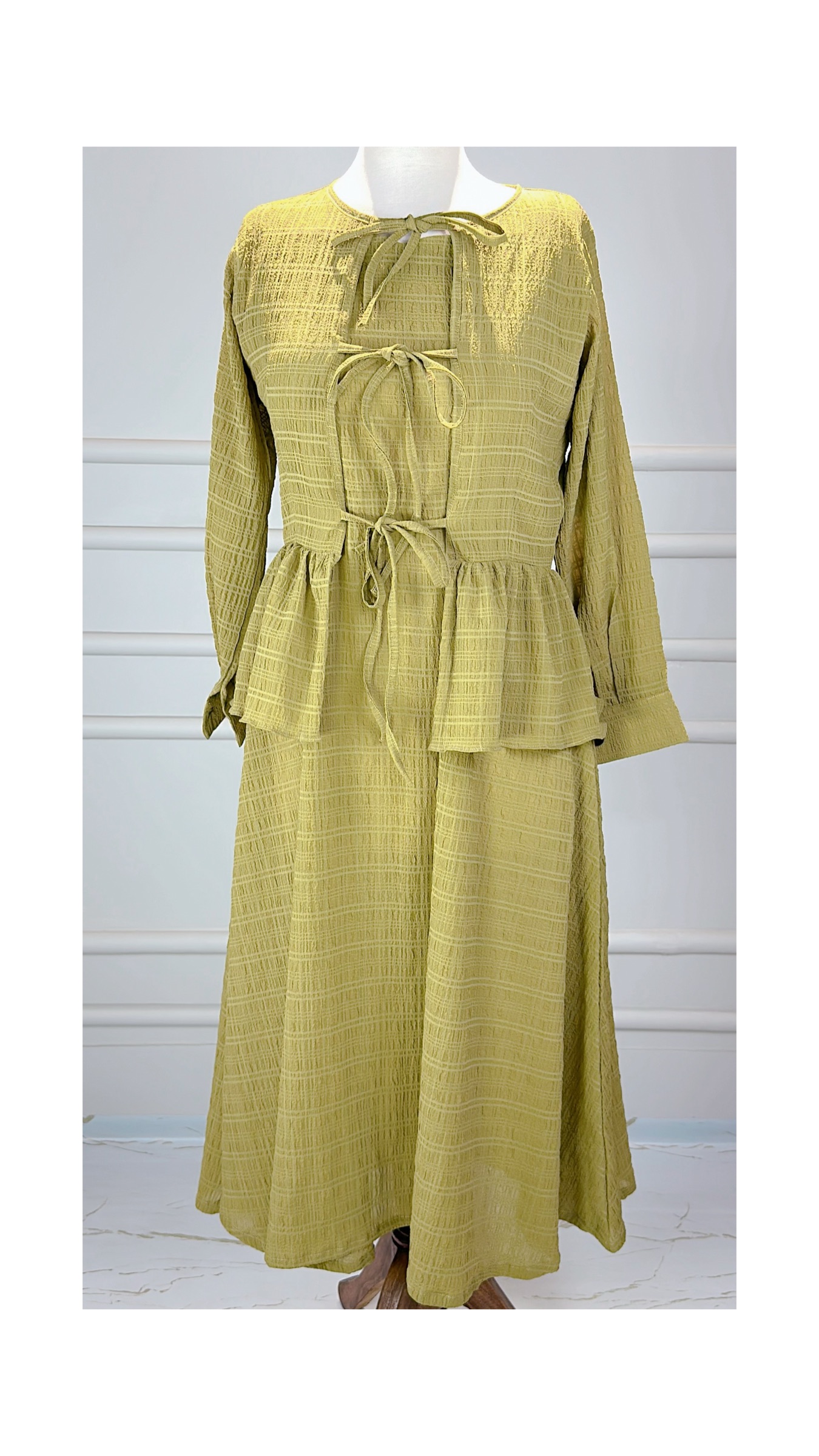 Crush Midi dress and jacket 